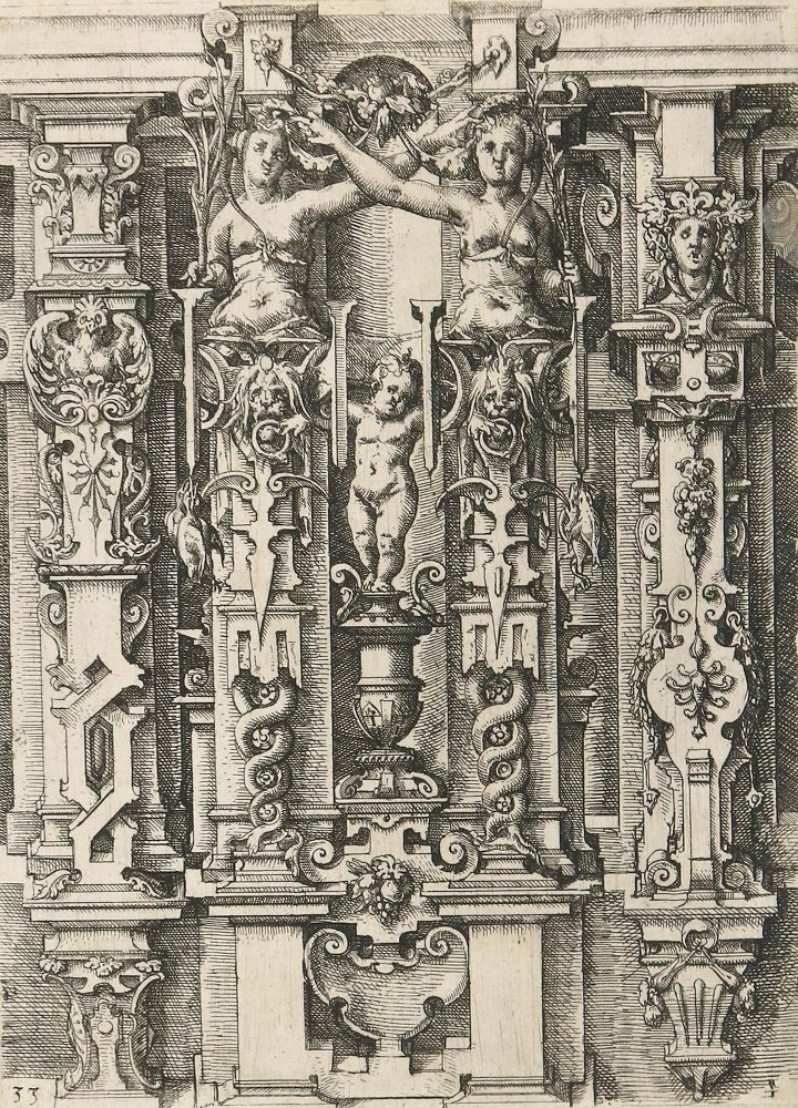 Große Abbildung Nr.2: 129-3533 Dietterlin, Wendel d. Ä.: (Künstlergraphik)