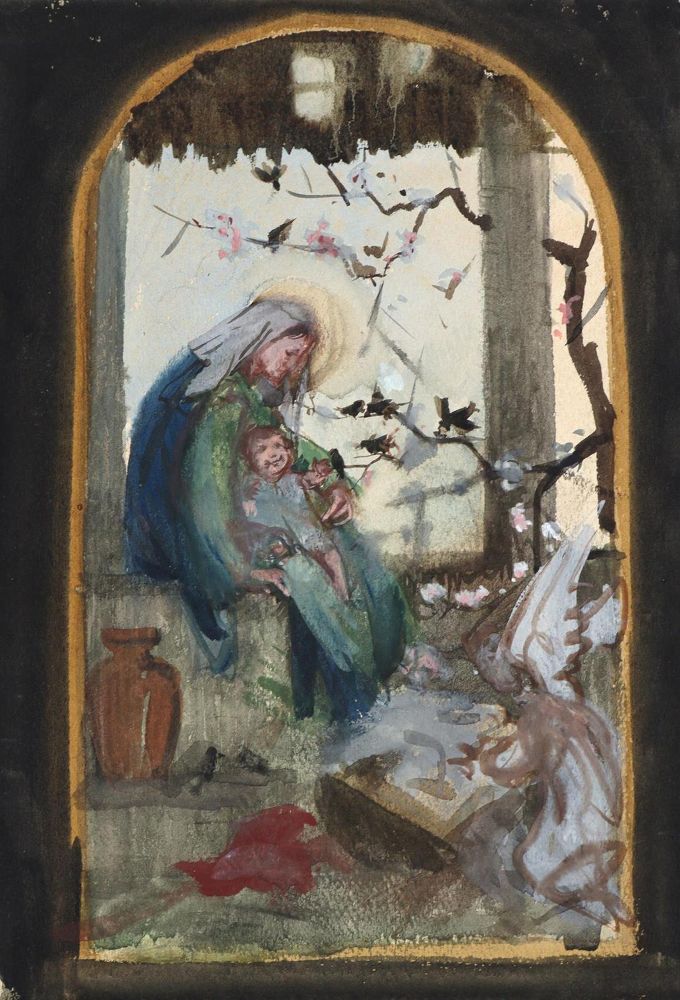 Große Abbildung Nr.1: 129-3538 Döringer, Wilhelm: (Künstlergraphik)