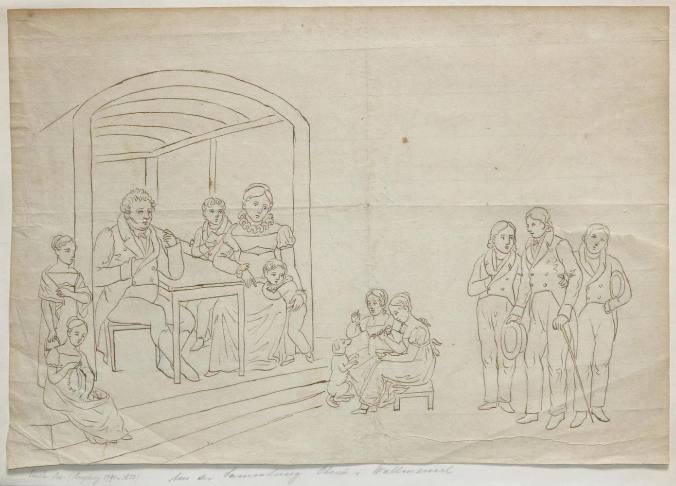 Große Abbildung Nr.1: 129-3558 Einsle, Joseph: (Künstlergraphik)