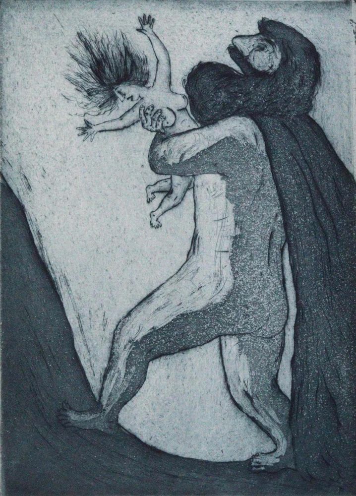 Große Abbildung Nr.1: 129-3567 Quevedo, Nuria: (Künstlergraphik, Erotika - Galantes)