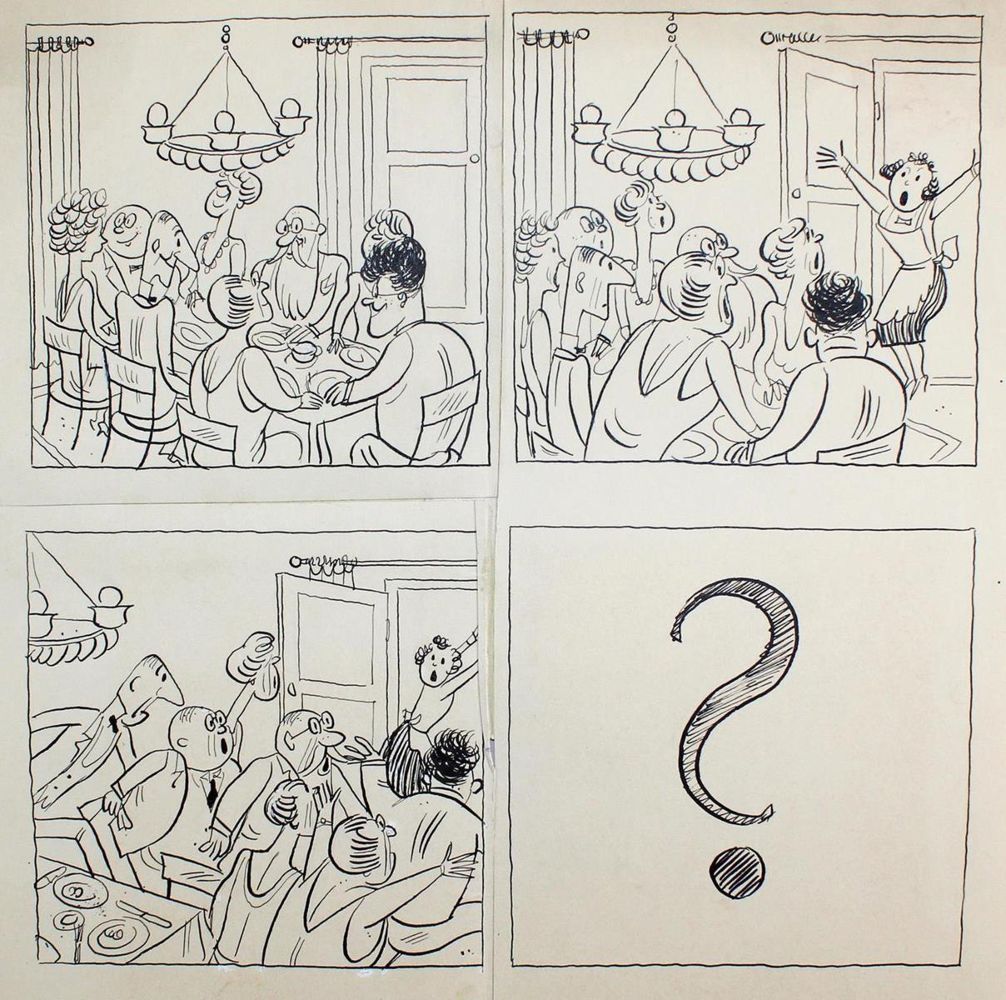 Große Abbildung Nr.1: 129-3587 Mauder, Josef: (Künstlergraphik, Fliegende Blätter, Vorzeichnung)