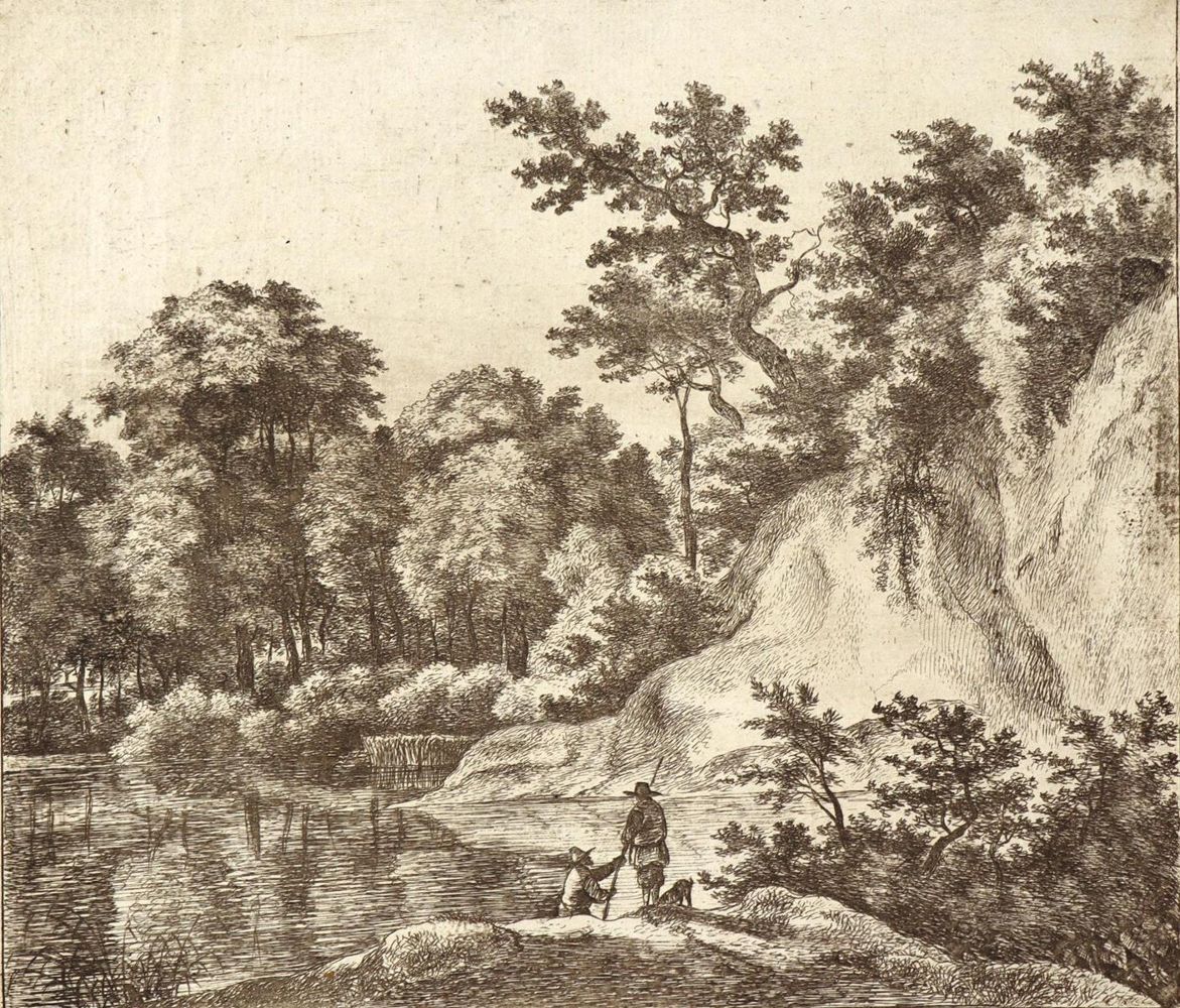 Große Abbildung Nr.1: 129-3624 Hackaert, Jan: (Künstlergraphik)