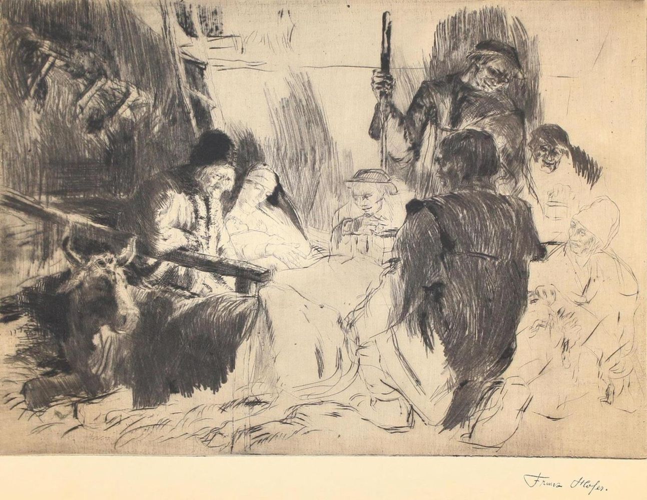 Große Abbildung Nr.1: 129-3635 Hermann, Woldemar: (Künstlergraphik)
