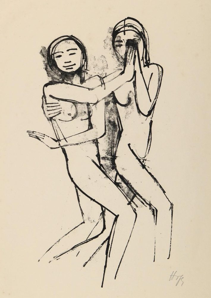 Große Abbildung Nr.1: 129-3642 Hofer, Karl: (Künstlergraphik)