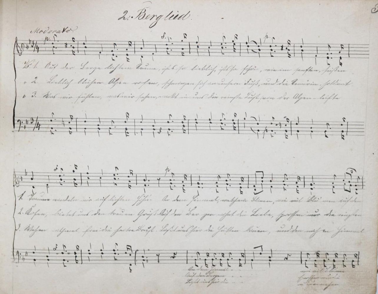 Große Abbildung Nr.2: 129-365 Musikhandschriften.: (Musik, Handschriften)