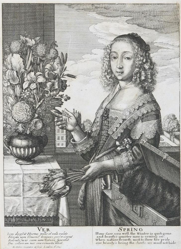 Große Abbildung Nr.1: 129-3658 Hollar, Wenzel: (Künstlergraphik)