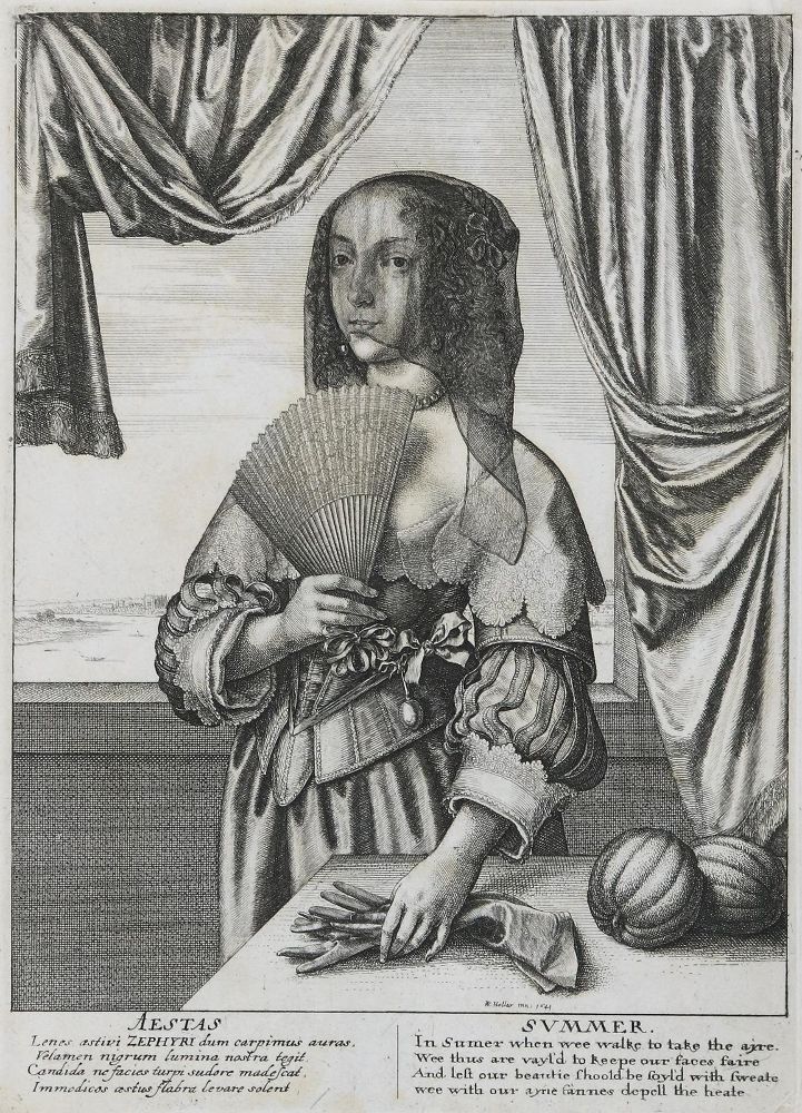 Große Abbildung Nr.2: 129-3658 Hollar, Wenzel: (Künstlergraphik)
