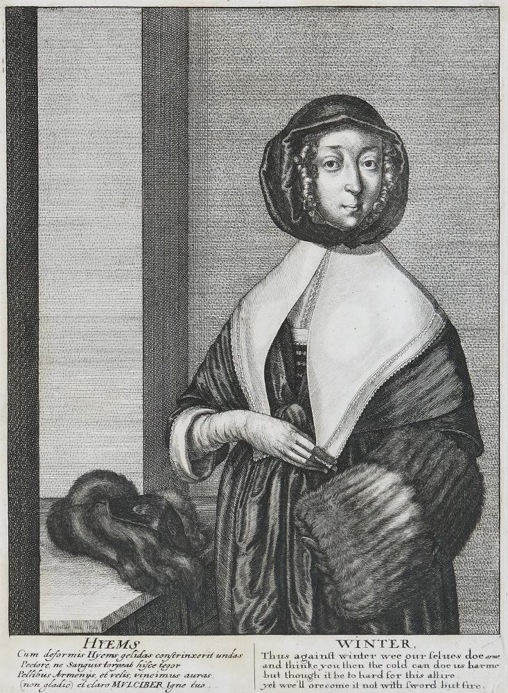 Große Abbildung Nr.4: 129-3658 Hollar, Wenzel: (Künstlergraphik)