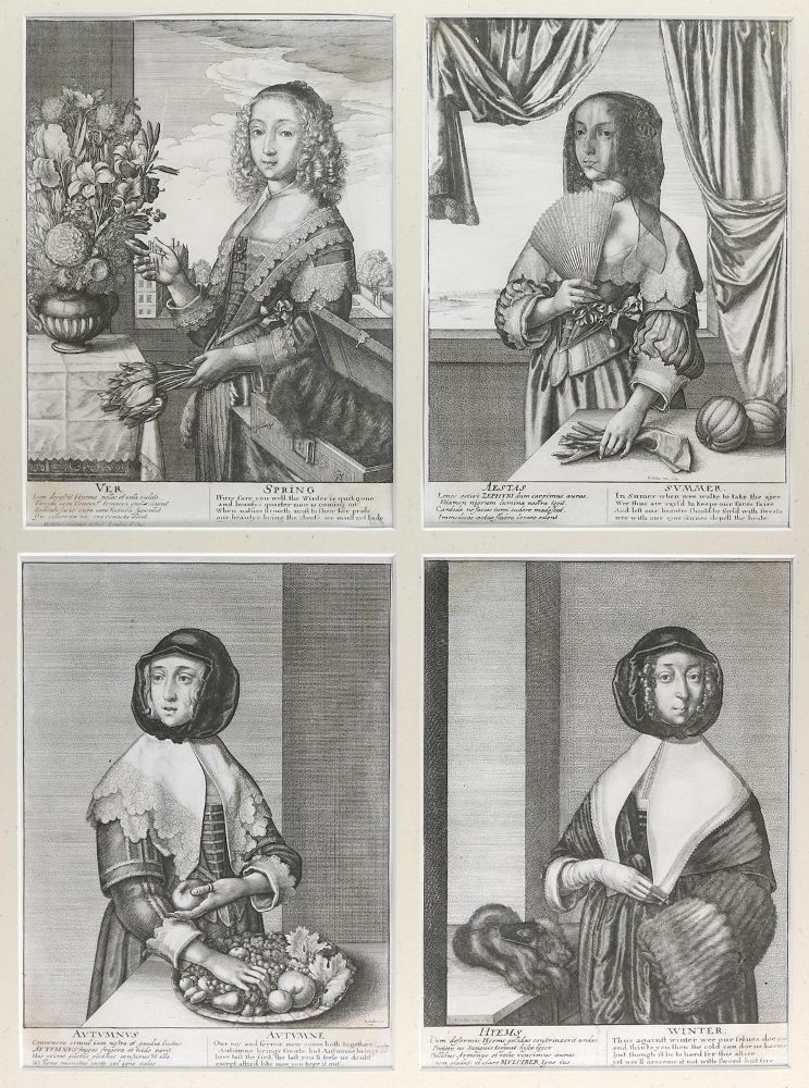 Große Abbildung Nr.1: 129-3664 Hollar, Wenzel: (Künstlergraphik)