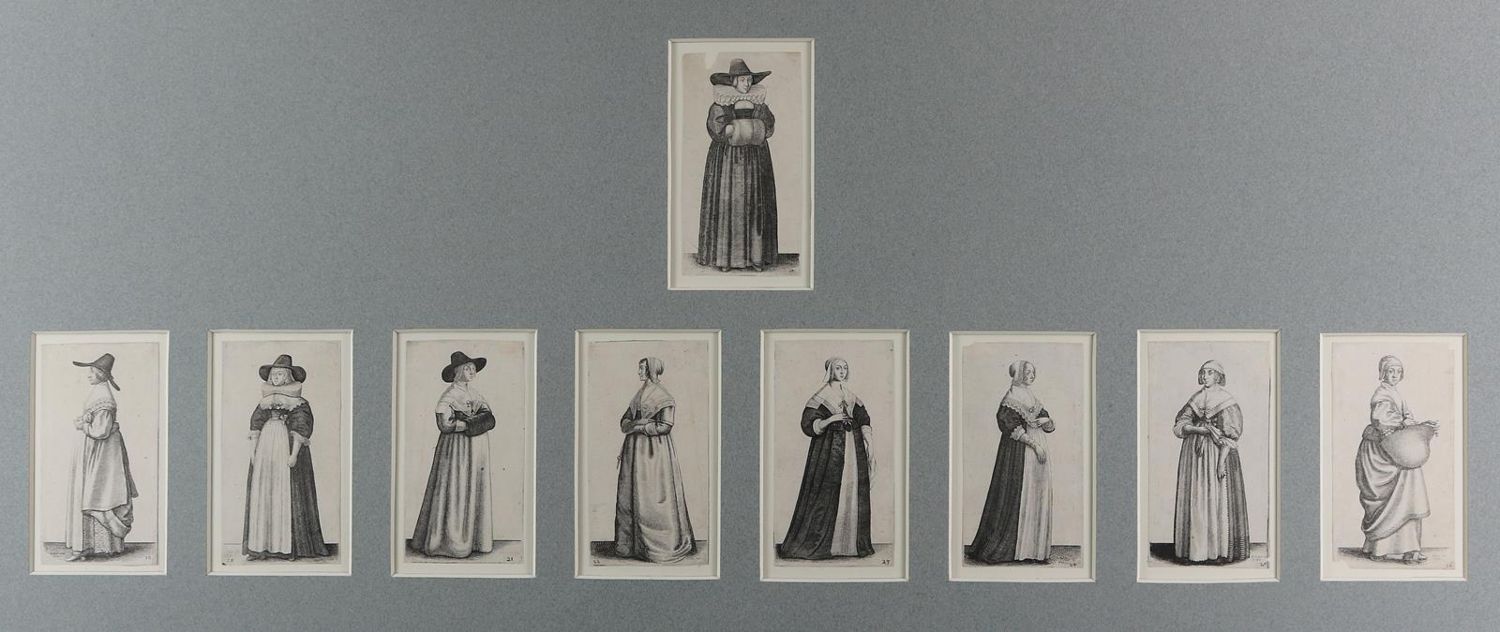 Große Abbildung Nr.2: 129-3666 Hollar, Wenzel: (Künstlergraphik)