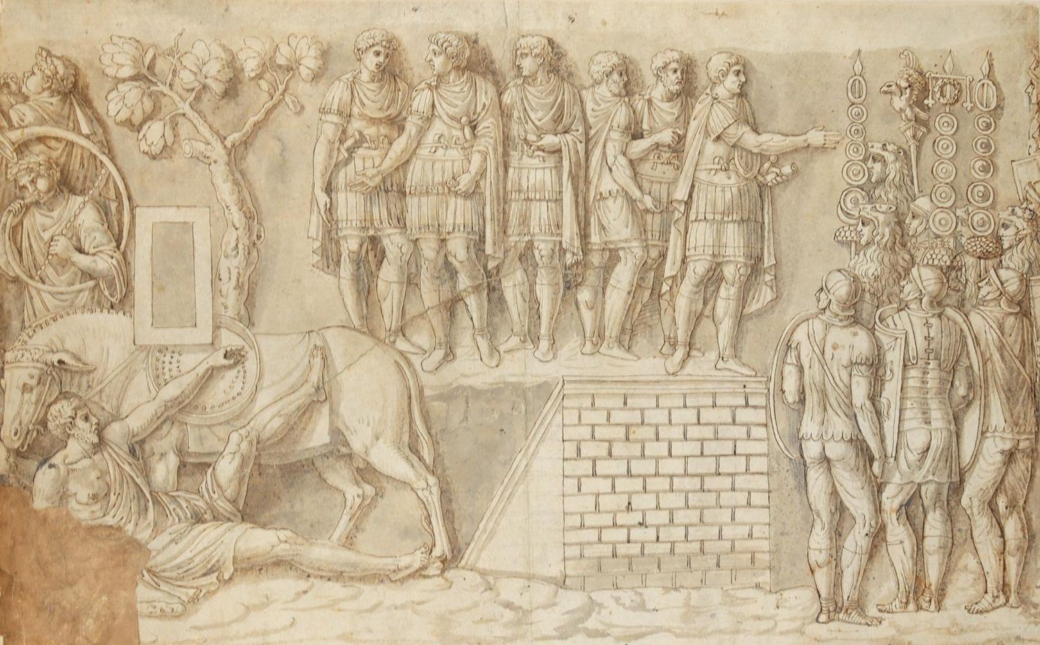 Große Abbildung Nr.4: 129-3683 Italien.: (Künstlergraphik)
