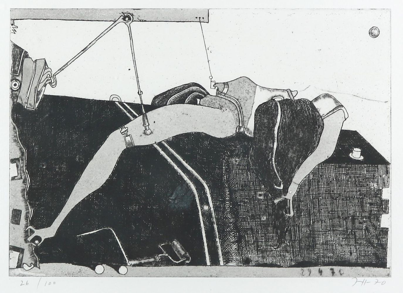 Große Abbildung Nr.1: 129-3688 Janssen, Horst: (Künstlergraphik)