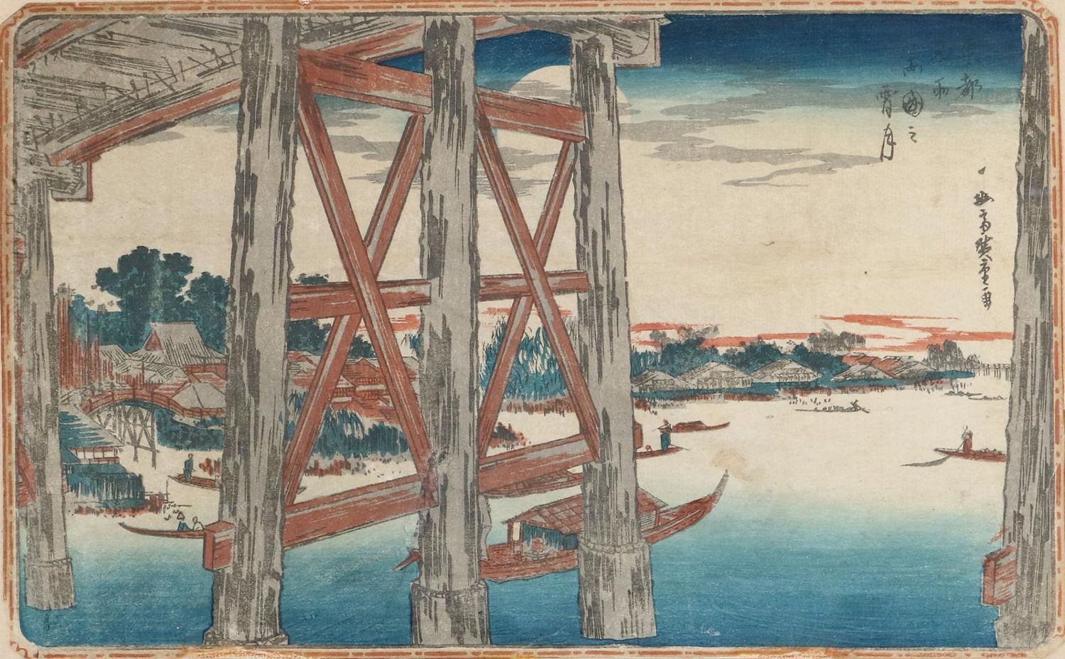 Große Abbildung Nr.1: 129-3707 Utagawa, Hiroshige: (Künstlergraphik, Japan)