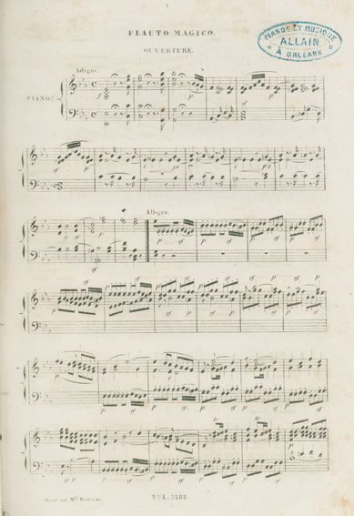 Große Abbildung Nr.1: 129-371 Sammlung: (Musik)