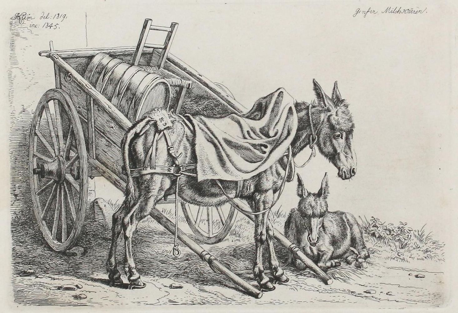 Große Abbildung Nr.1: 129-3737 Klein, Johann Adam: (Künstlergraphik)