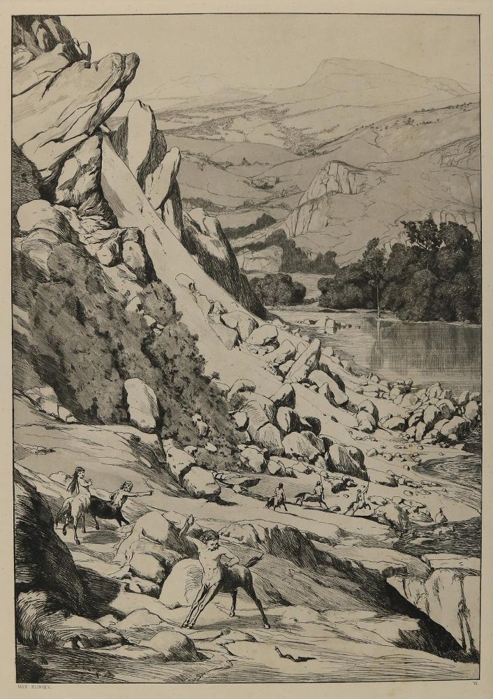 Große Abbildung Nr.1: 129-3747 Klinger, Max: (Künstlergraphik)