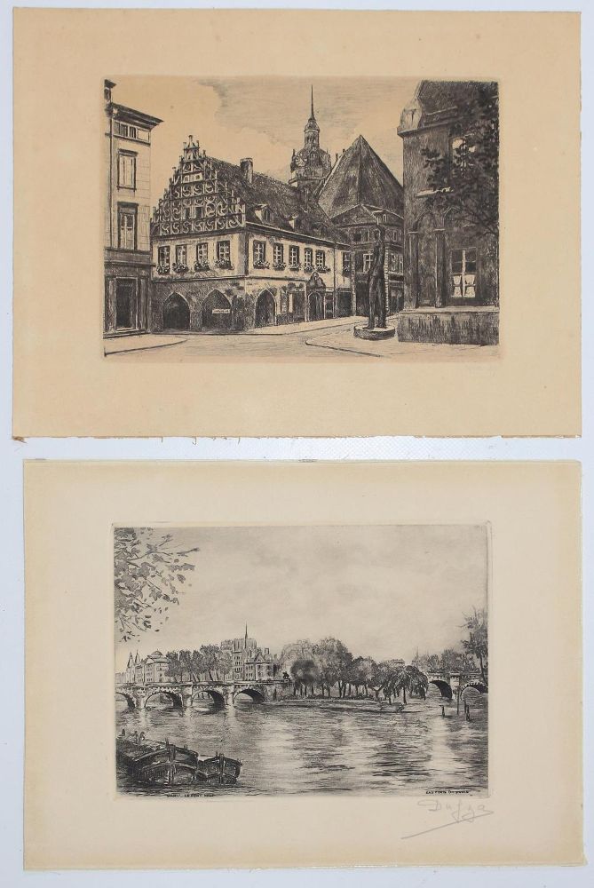 Große Abbildung Nr.2: 129-3780 Konvolut: (Künstlergraphik)