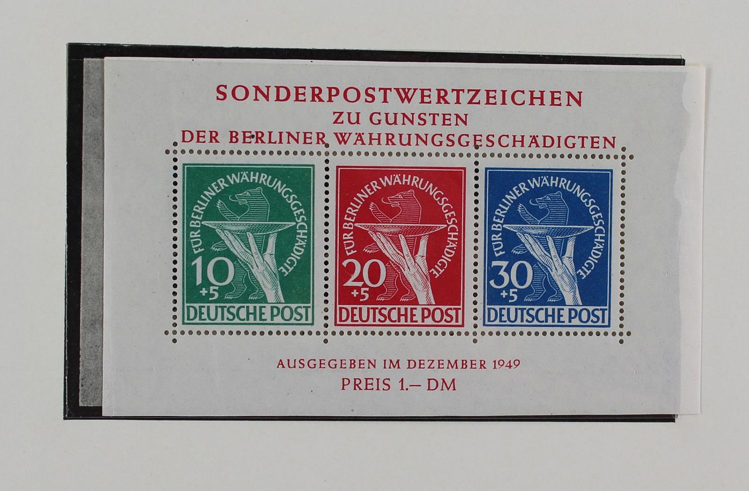 Große Abbildung Nr.11: 129-382 Posthornsatz: (Philatelie)