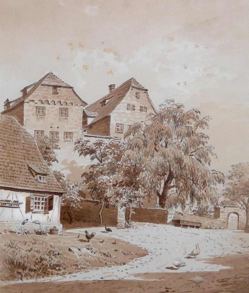 Große Abbildung Nr.1: 129-3848 Martens, Louise Henriette von: (Künstlergraphik)