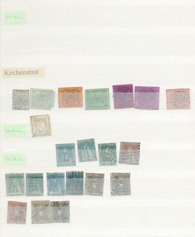 Große Abbildung Nr.2: 129-385 Sehr umfangreiche Briefmarkensammlung: (Philatelie)