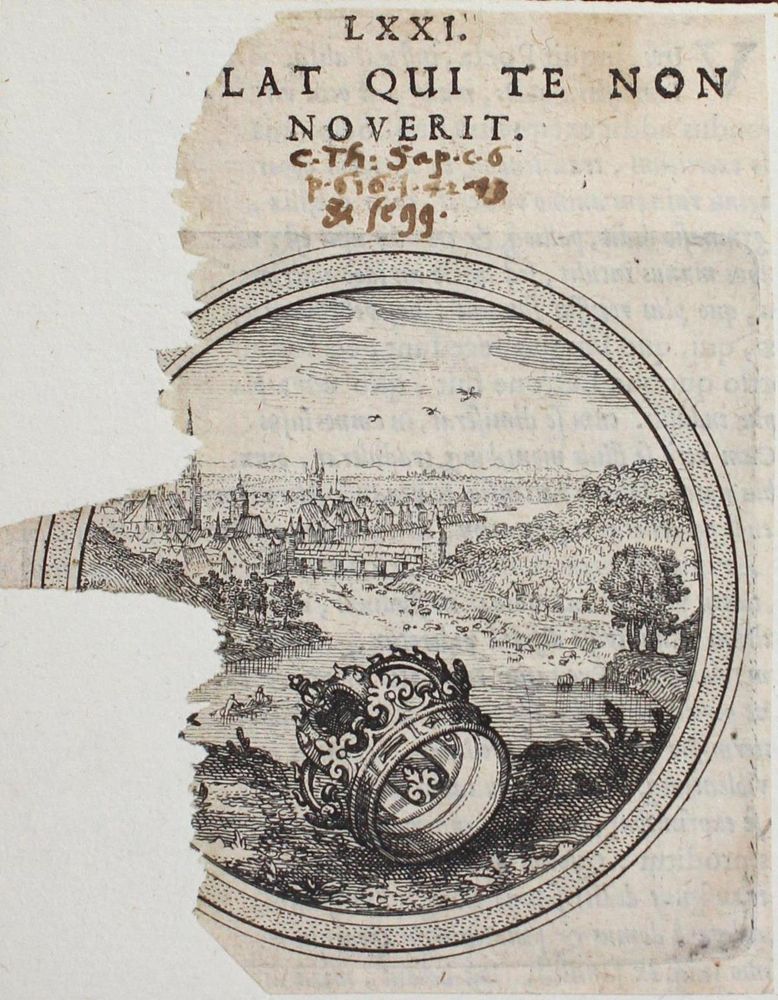Große Abbildung Nr.1: 129-3861 Merian, Matthäus: (Künstlergraphik)