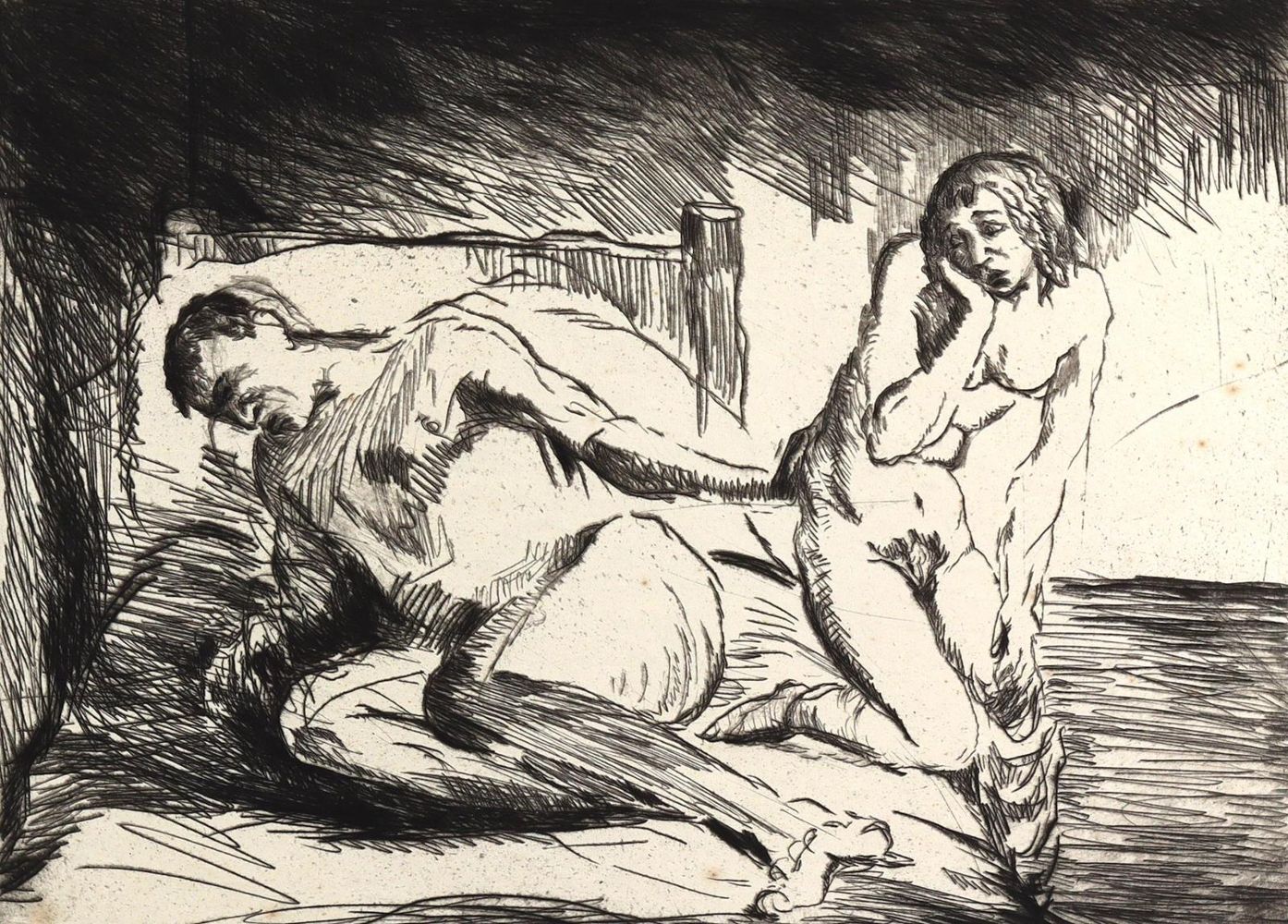 Große Abbildung Nr.1: 129-3864 Meseck, Felix: (Künstlergraphik)