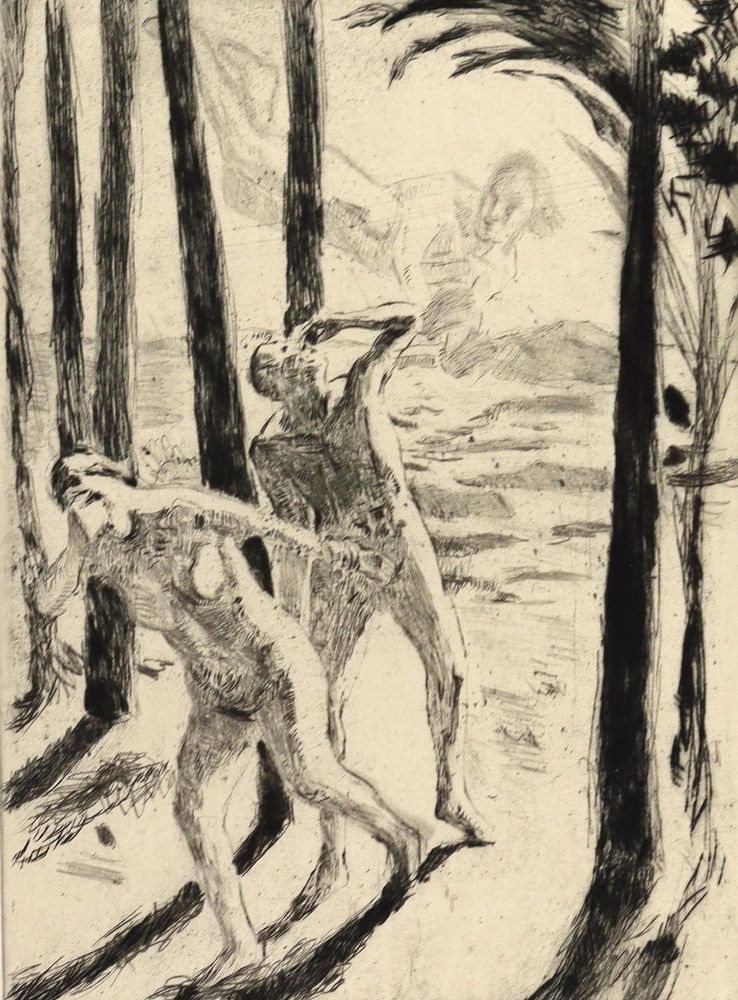 Große Abbildung Nr.2: 129-3864 Meseck, Felix: (Künstlergraphik)