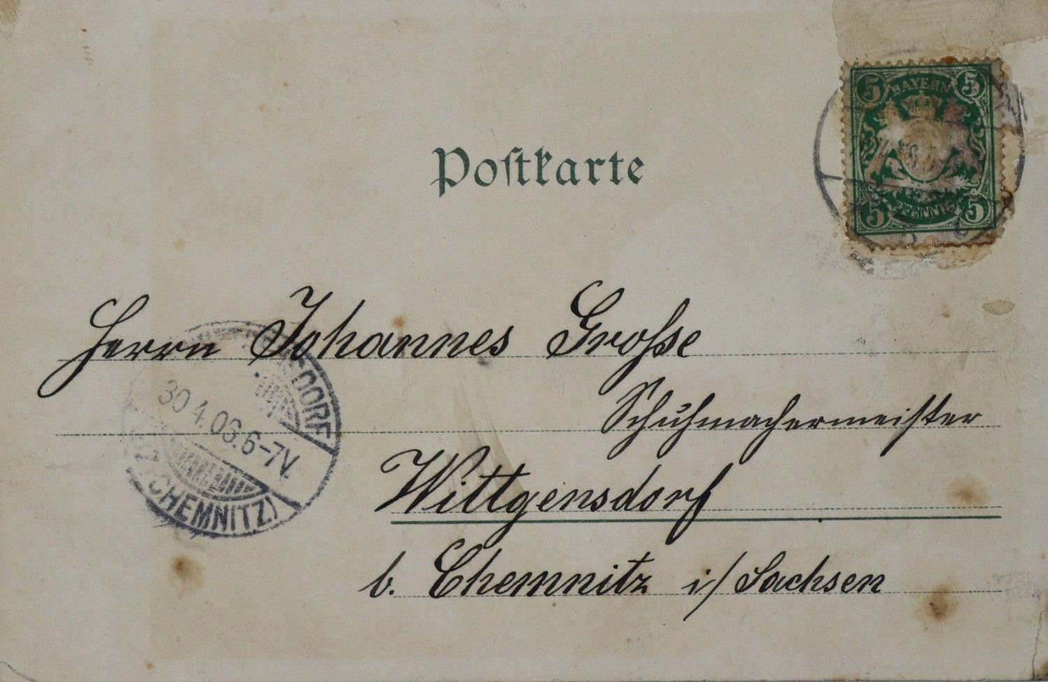 Große Abbildung Nr.3: 129-388 Sammlung: (Postkarten, Ostdeutschland)