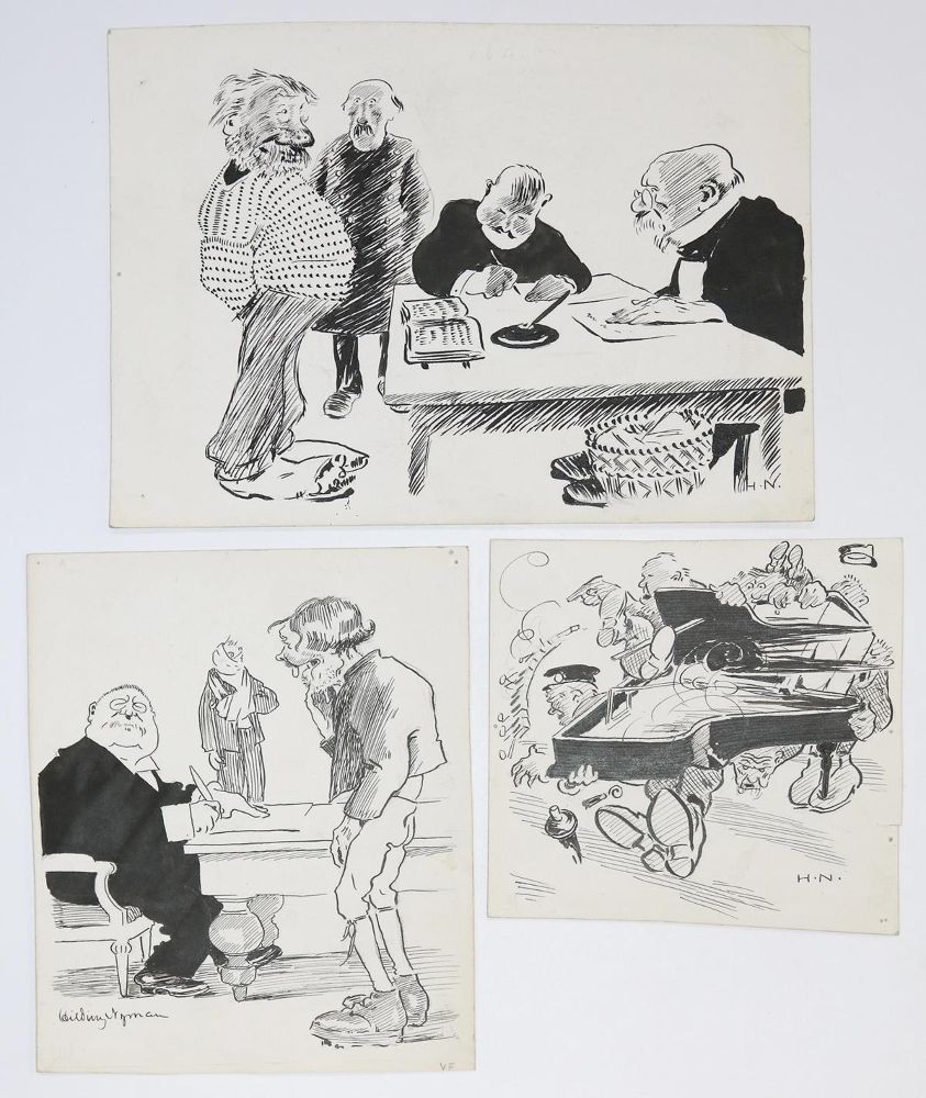 Große Abbildung Nr.2: 129-3895 Nyman, Hilding: (Künstlergraphik)