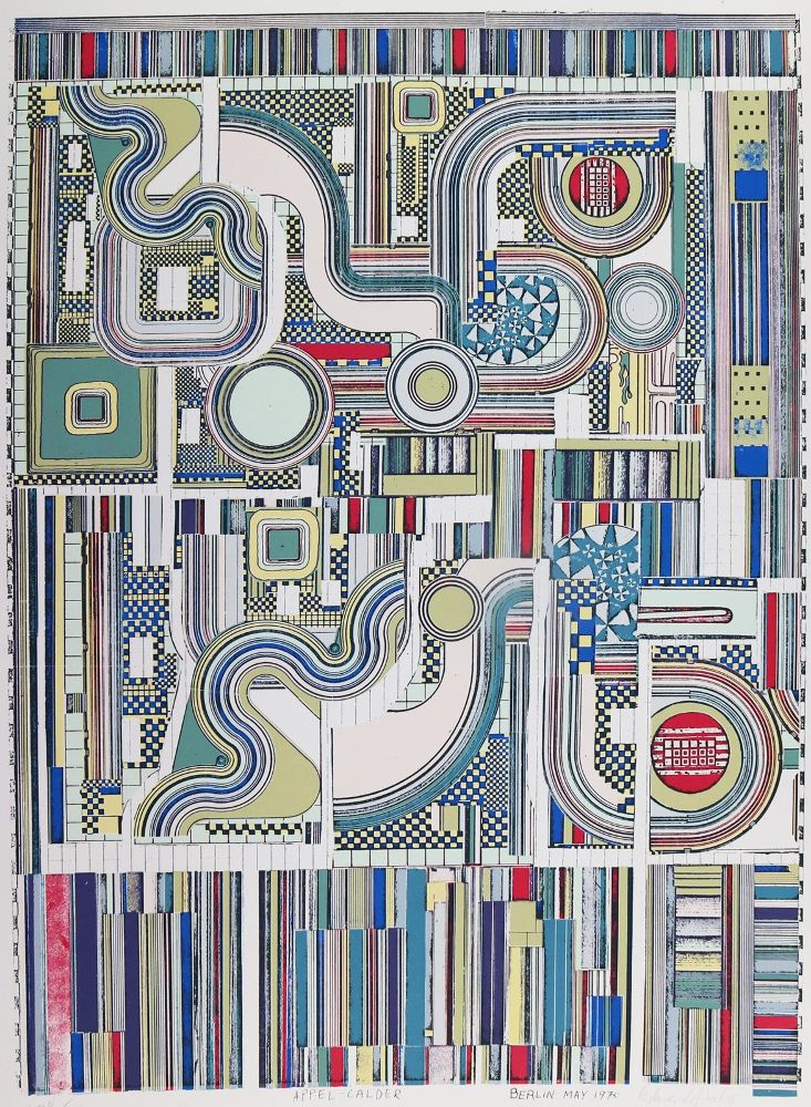 Große Abbildung Nr.1: 129-3898 Paolozzi, Eduardo: (Künstlergraphik)