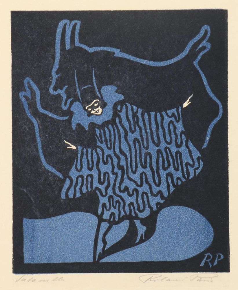 Große Abbildung Nr.1: 129-3900 Paris, Roland: (Künstlergraphik)