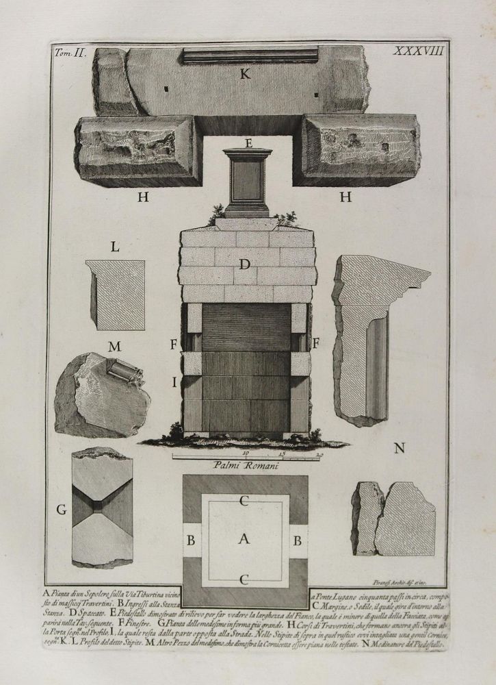 Große Abbildung Nr.31: 129-3913 Piranesi, Giovanni Battista: (Künstlergraphik)