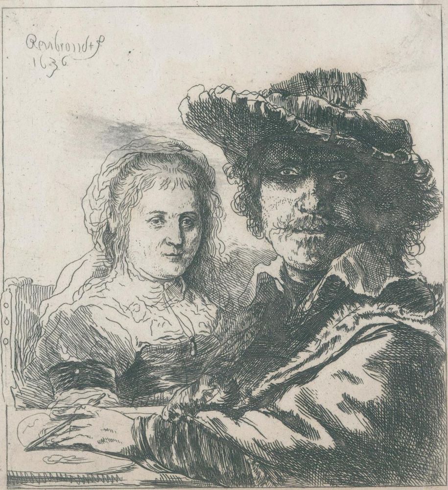 Große Abbildung Nr.1: 129-3949 Rembrandt van Rijn, Harmensz: (Künstlergraphik)