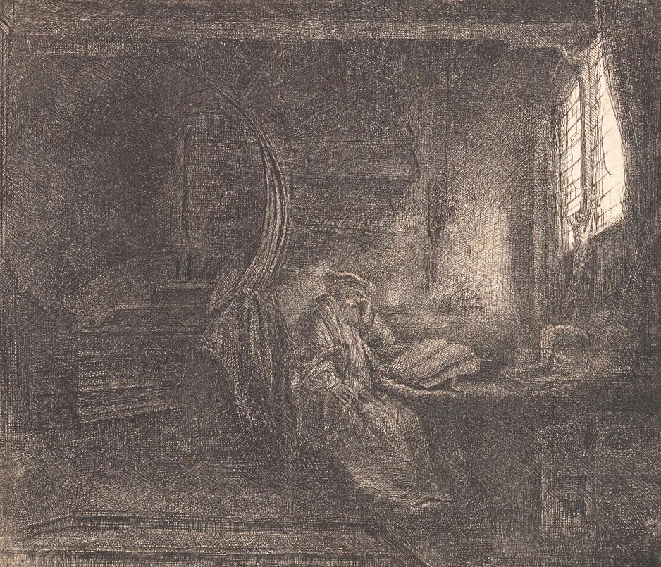 Große Abbildung Nr.1: 129-3956 Rembrandt van Rijn, Harmensz: (Künstlergraphik)