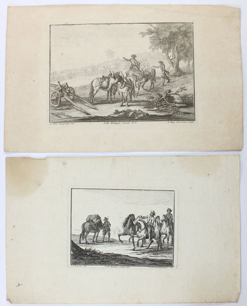 Große Abbildung Nr.2: 129-3962 Ridinger, Johann Elias: (Künstlergraphik)