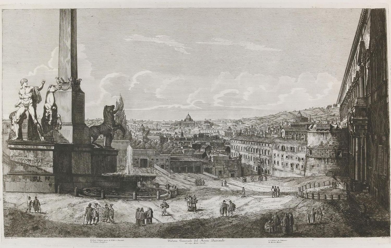 Große Abbildung Nr.2: 129-3977 Rossini, Luigi: (Künstlergraphik)