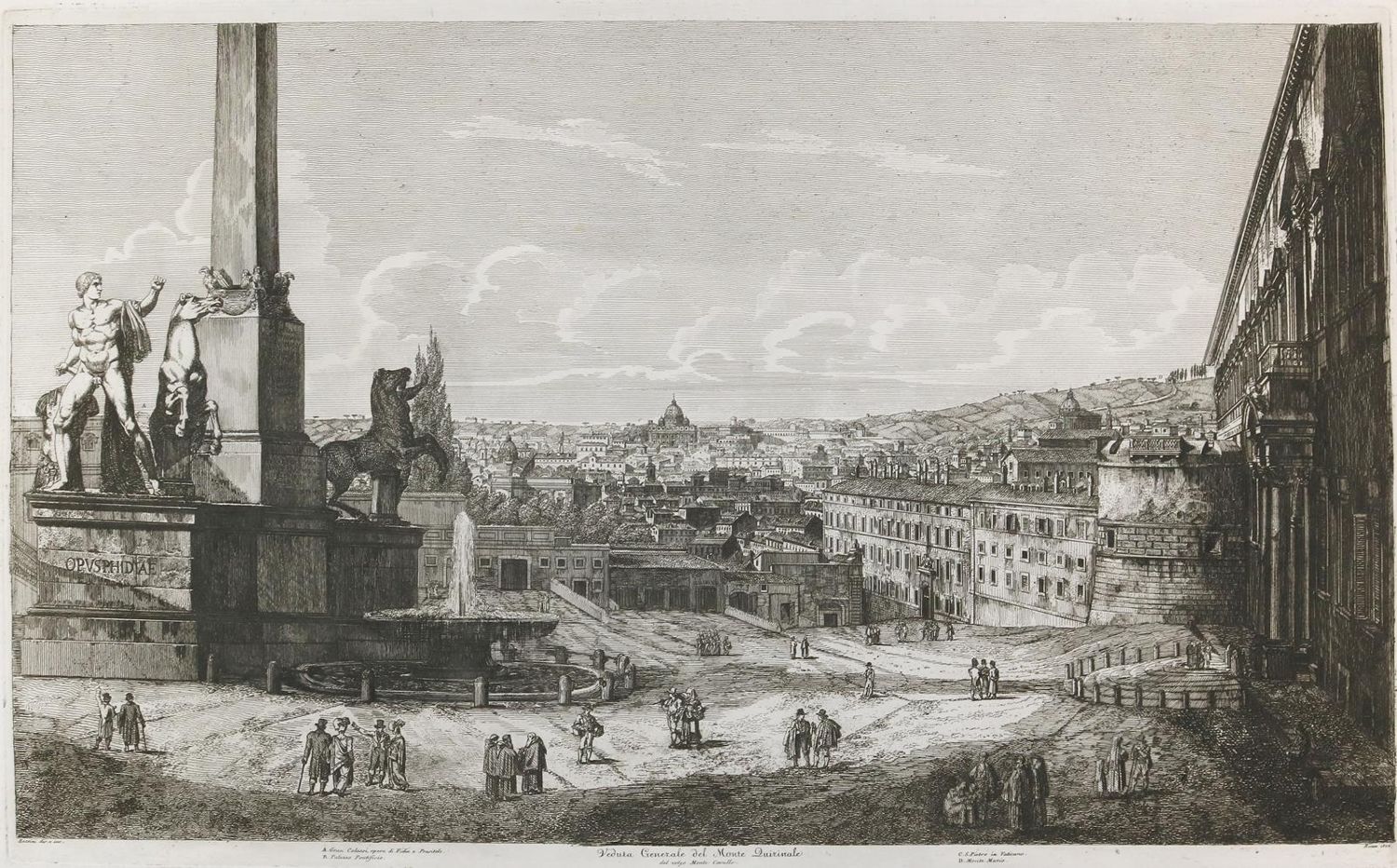 Große Abbildung Nr.3: 129-3977 Rossini, Luigi: (Künstlergraphik)