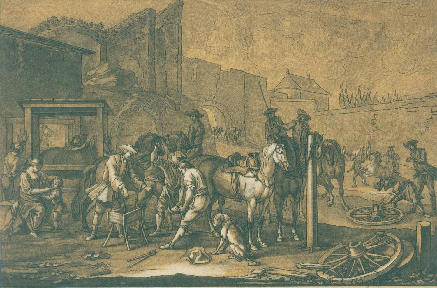Große Abbildung Nr.2: 129-3984 Rugendas, Christian: (Künstlergraphik)