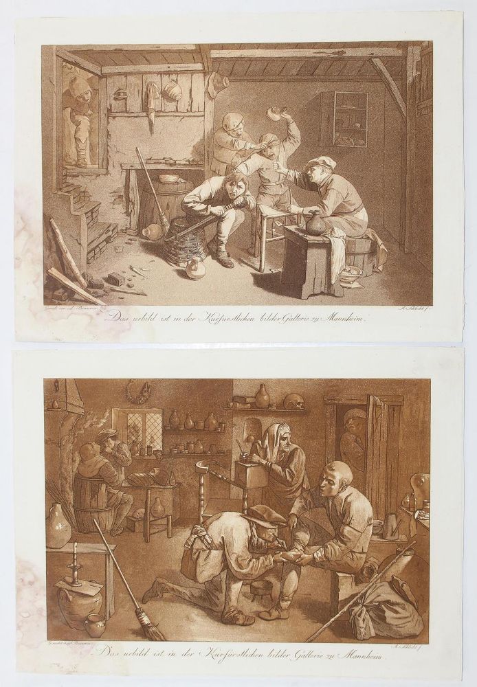Große Abbildung Nr.2: 129-4011 Schlicht, Abel: (Künstlergraphik)