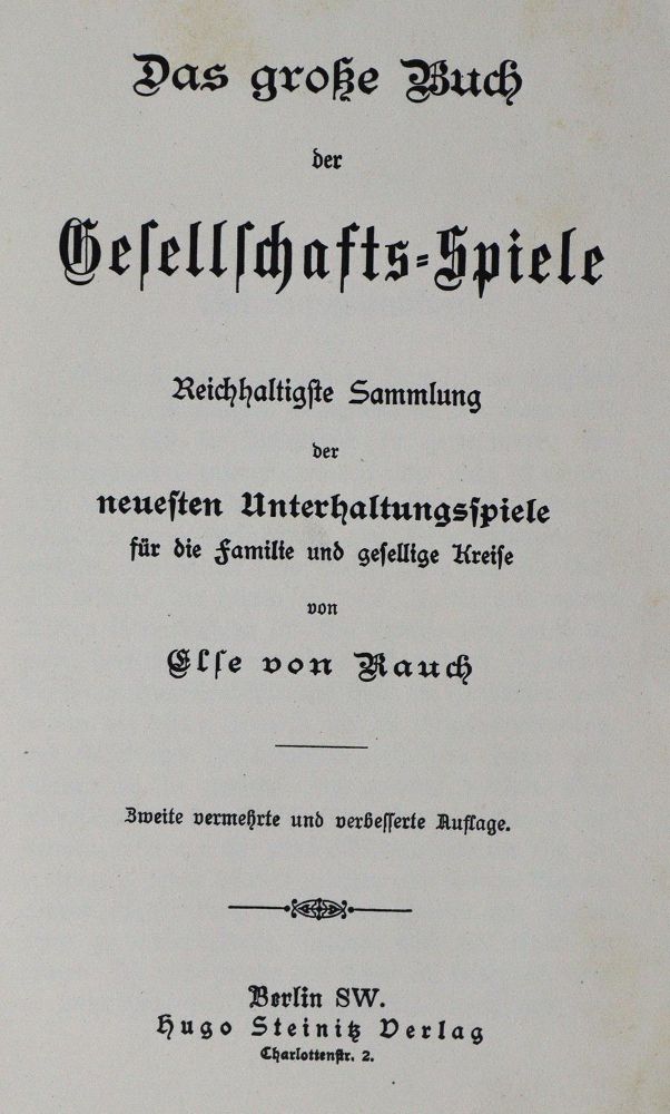 Große Abbildung Nr.1: 129-407 Suhr,H.F.C.: (Spiele)