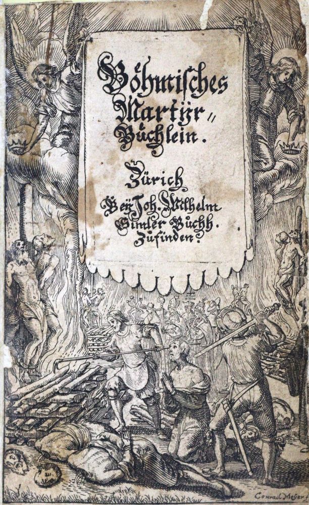 Große Abbildung Nr.1: 129-41 (Böhmisches Martyr-Büchlein,: (Alte Drucke, Handschriften und Theologie)