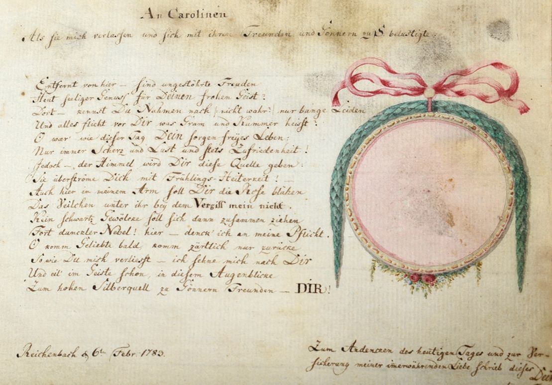 Große Abbildung Nr.3: 129-412 Liber Amicorum: (Stammbücher)
