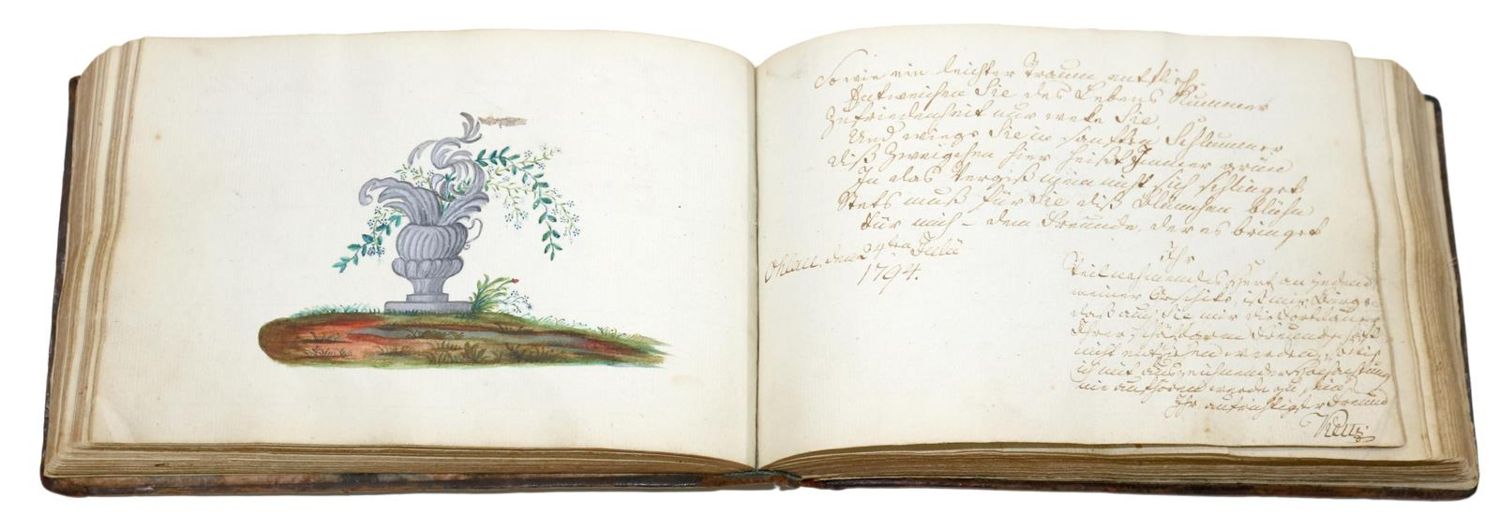 Große Abbildung Nr.7: 129-412 Liber Amicorum: (Stammbücher)