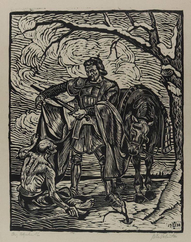 Große Abbildung Nr.1: 129-4124 Valentin, Peter: (Künstlergraphik)