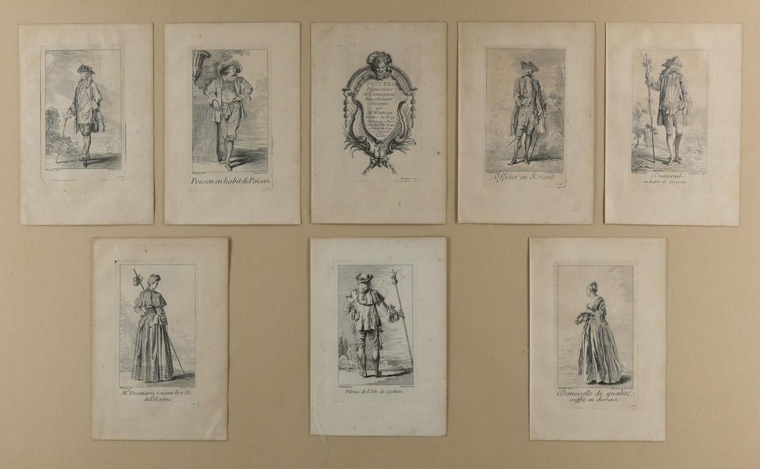 Große Abbildung Nr.2: 129-4148 Watteau, Antoine: (Künstlergraphik)