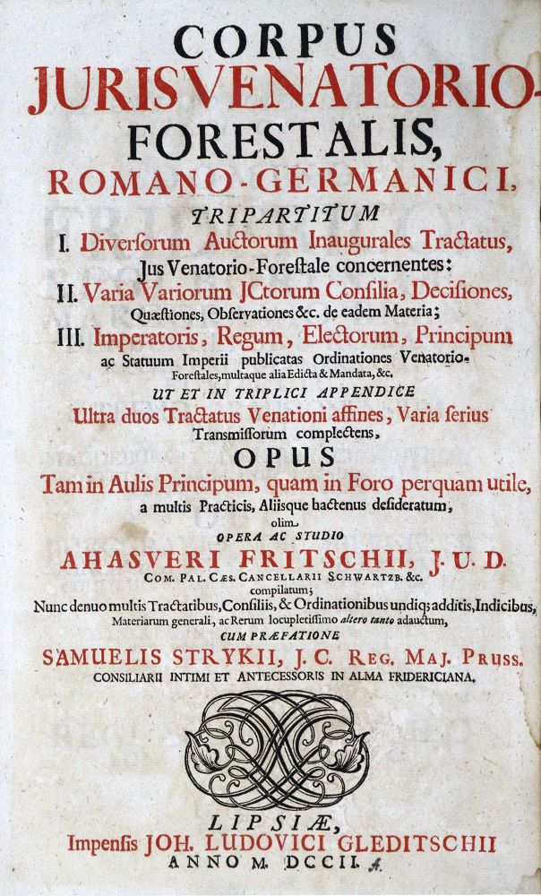 Große Abbildung Nr.1: 129-424 Fritsch,A.: (Jagd)