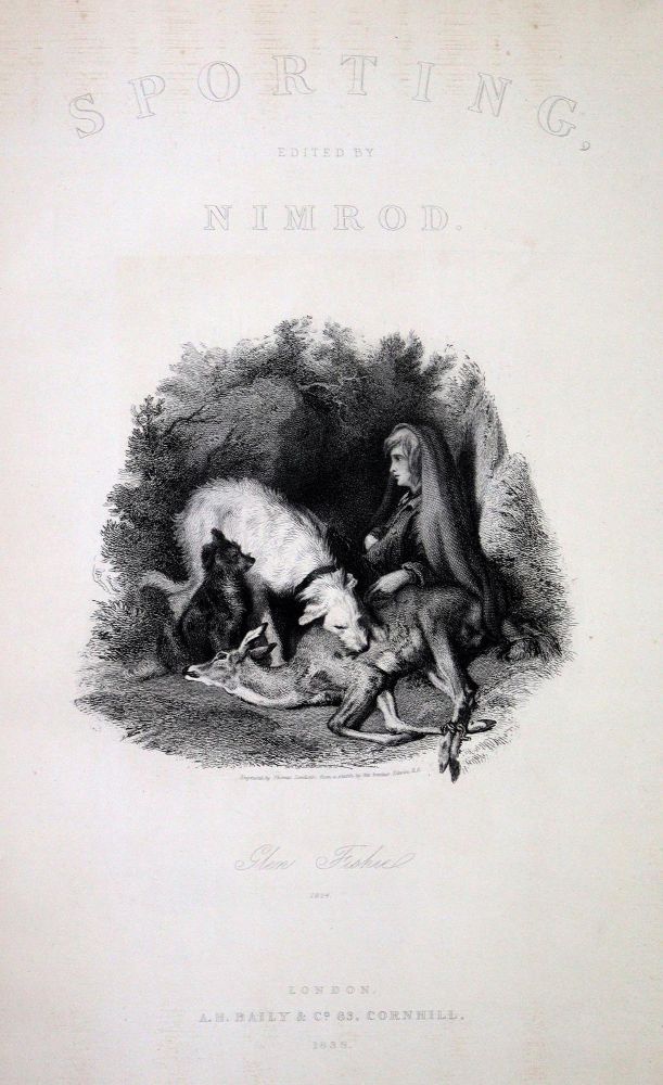 Große Abbildung Nr.1: 129-428 Nimrod (d.i. C.J.Apperley).: (Jagd)