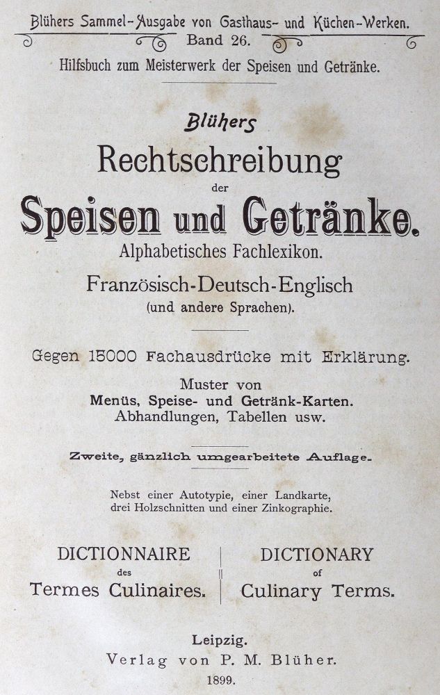 Große Abbildung Nr.2: 129-434 Sammlung: (Küche und Haushalt, Gaststätten-Hotellerie)