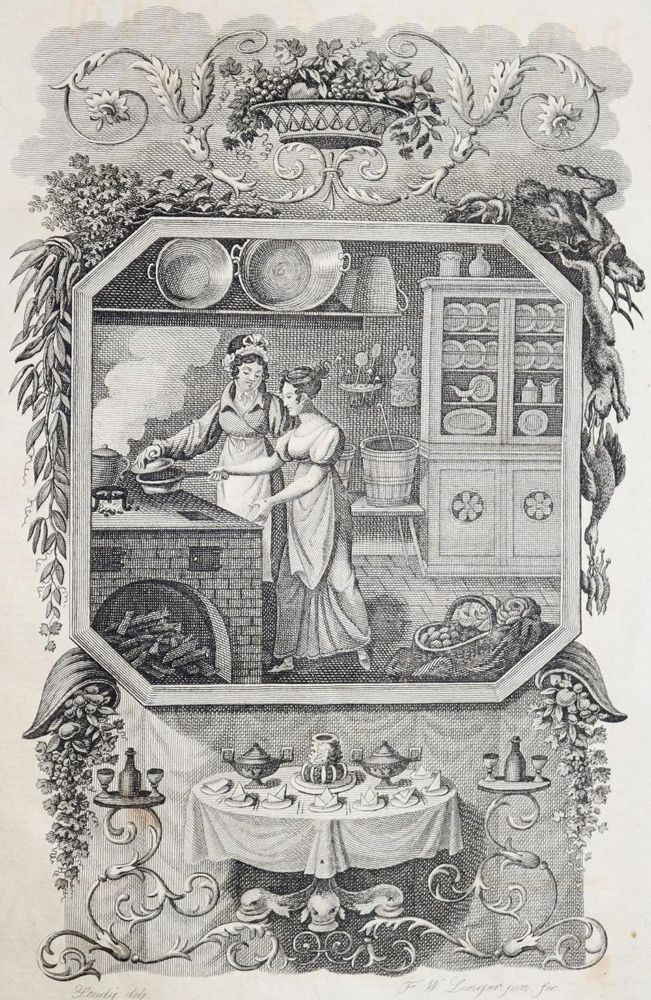 Große Abbildung Nr.1: 129-466 Scheibler,S.W.: (Küche und Haushalt, Kochbücher)