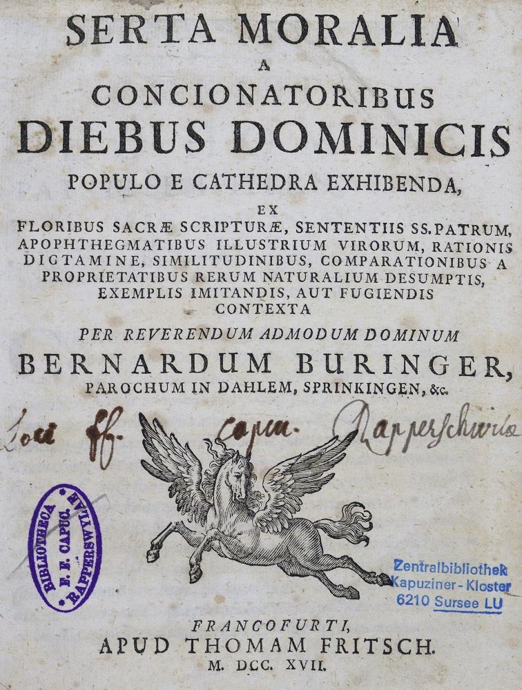 Große Abbildung Nr.11: 129-49 Buringer,B.: (Alte Drucke, Handschriften und Theologie)